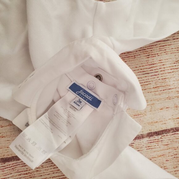 Jacadi mon bebe long sleeve collared bodysuit sz 3m - Picture 3 of 3